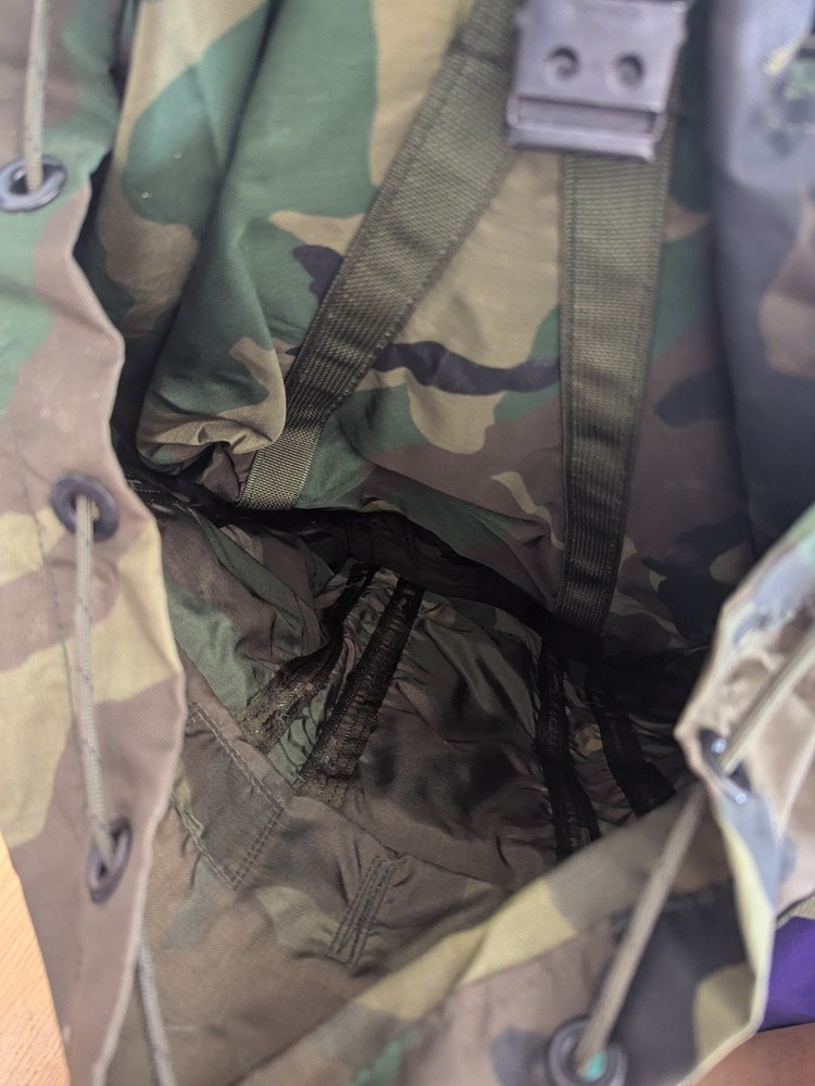 USGI Medium ALICE Pack LC-2 Complete W/ Frame, Woodland Camouflage