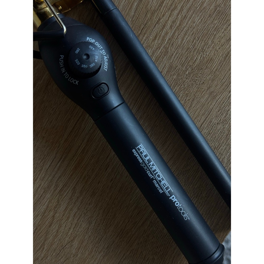 Paul Mitchell Pro Tools Express Gold Curl Marcel Titanium Curling Iron