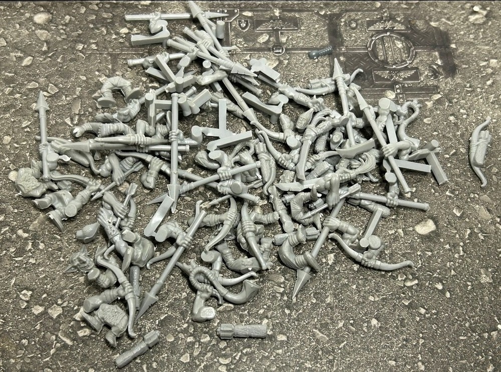 Warhammer The Old World Orcs Ablnd Goblins Goblin Weapons Bits Pack