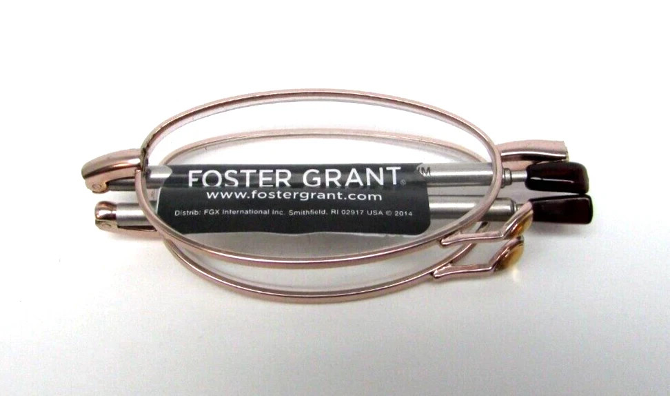 Foster Grant & Magnivision Folding Micro-Reader Glasses