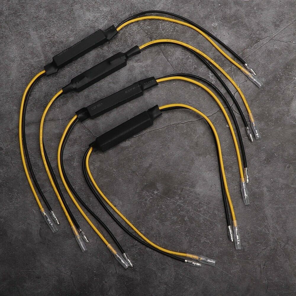 4* LED Load Resistor Decoder 21W Motorcycle Turn Signal Indicator Light LED Load