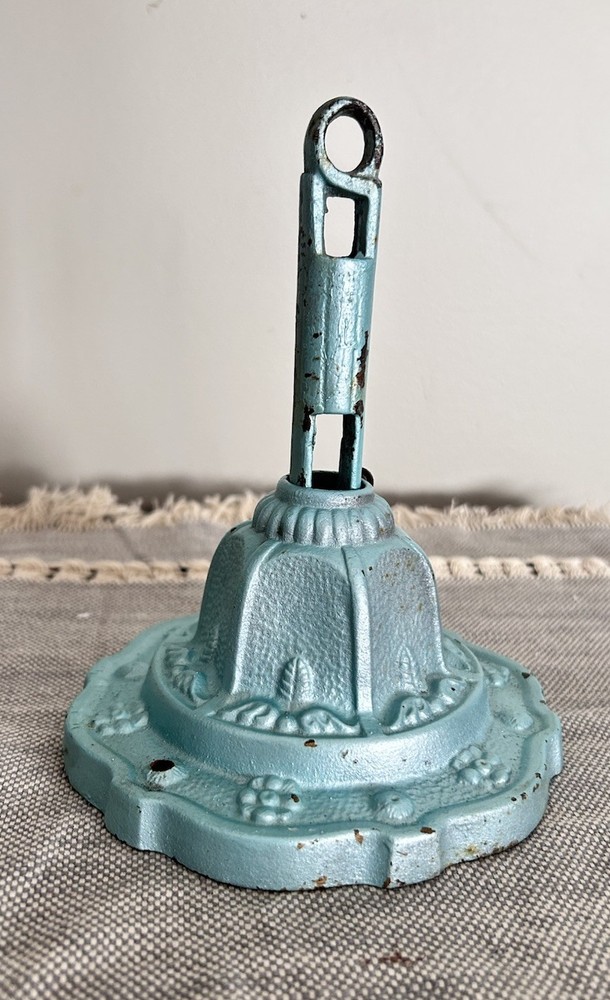 Vintage Antique Ceiling Bracket Chain Loop Ceiling Mount Cast Iron