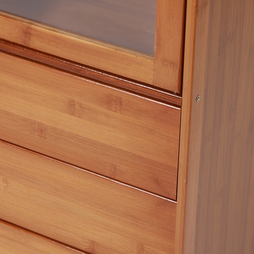 Accent Storage Cabinet with 2 Doors Buffet & Sideboard Decorative Cabinet
