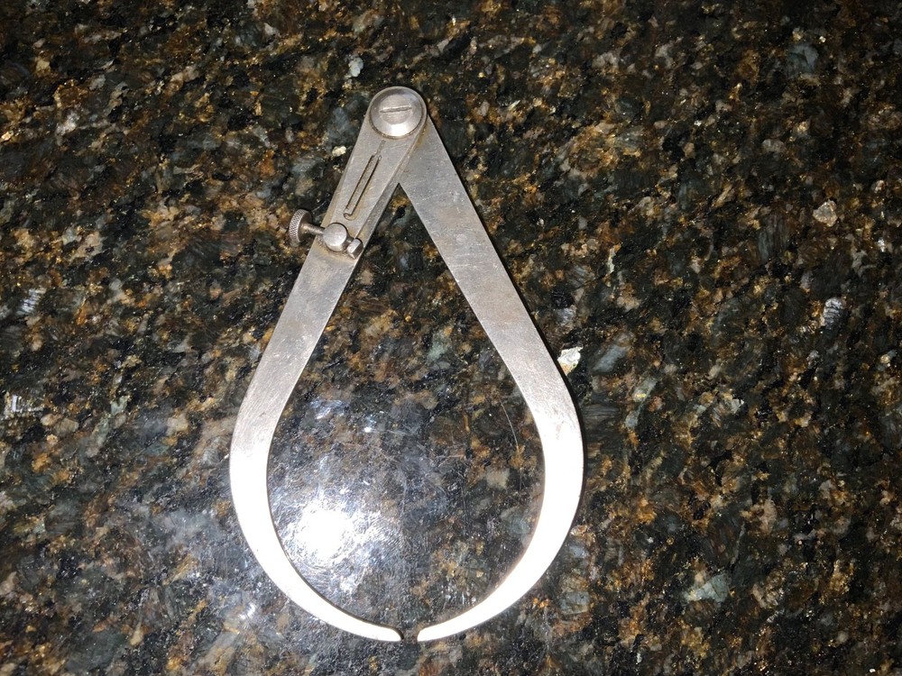 Vintage Outside Fine Adjustment Calipers