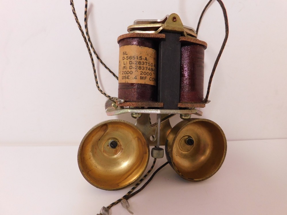 One Original Automatic Electric A/E 40 RINGER with BELLS - Fully Clean & Tested