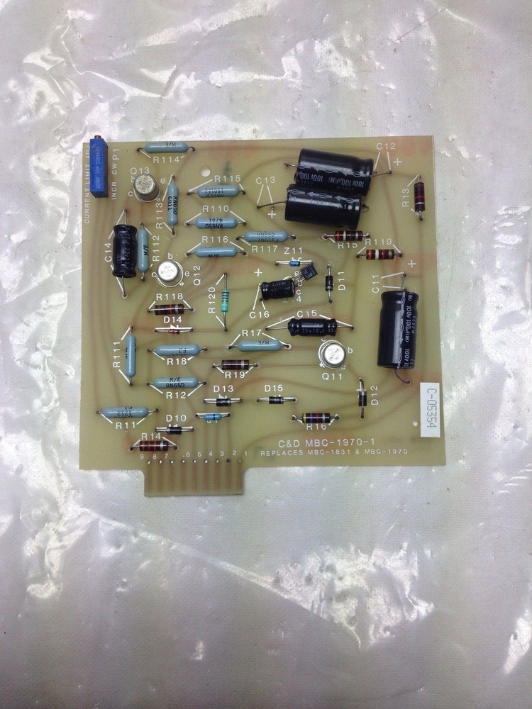 C&D MBC-1970-1 PC BOARD