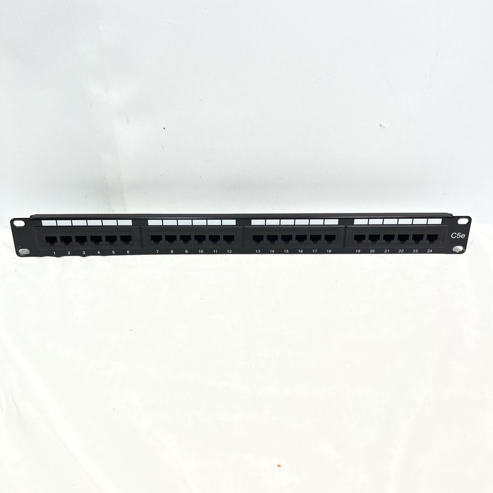 CSE 24-Port Cat5e Patch Panel, Part # P24T-KDA