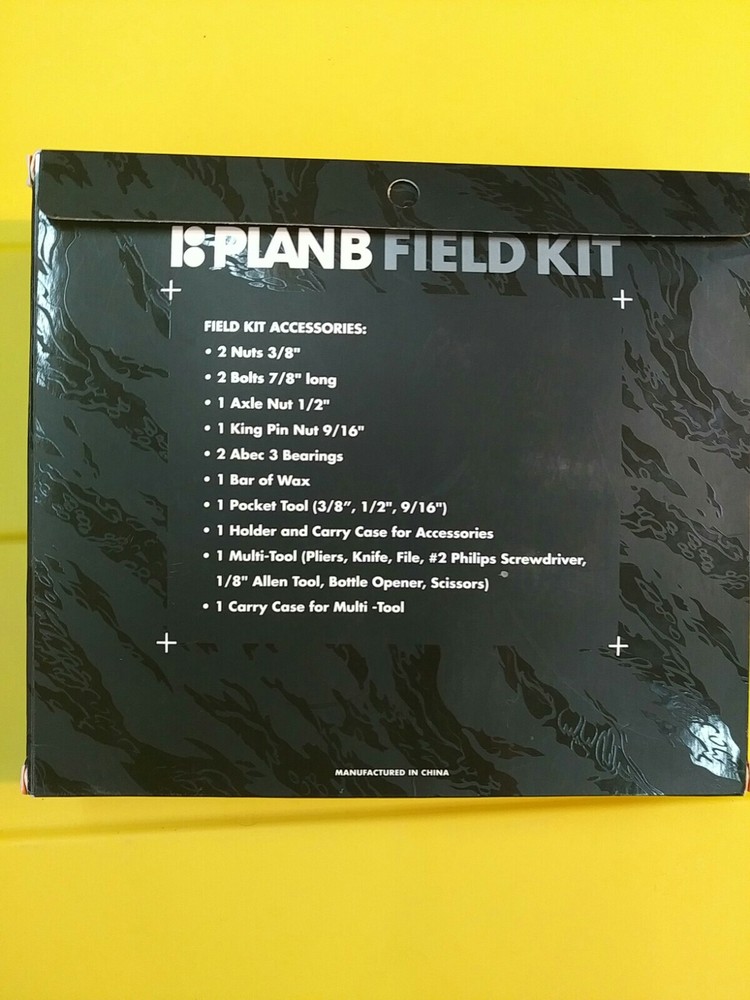 Plan B Field Kit Tool Bearings Hardware Nos Rare