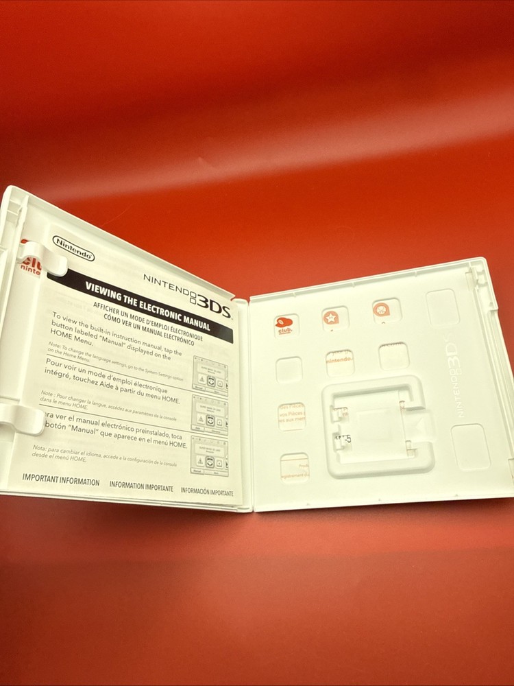 Pokemon Omega Ruby Nintendo 3DS Empty Case with Insert Only NO GAME