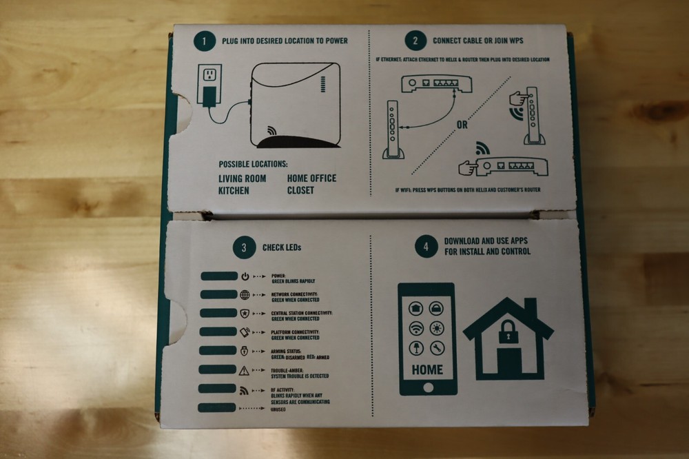 Alula Control Panel Helix RE6100S-XX-X