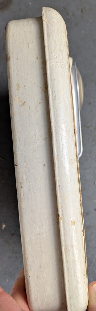 Vintage Borg Bathroom Scale White Great Working Condition 1950s