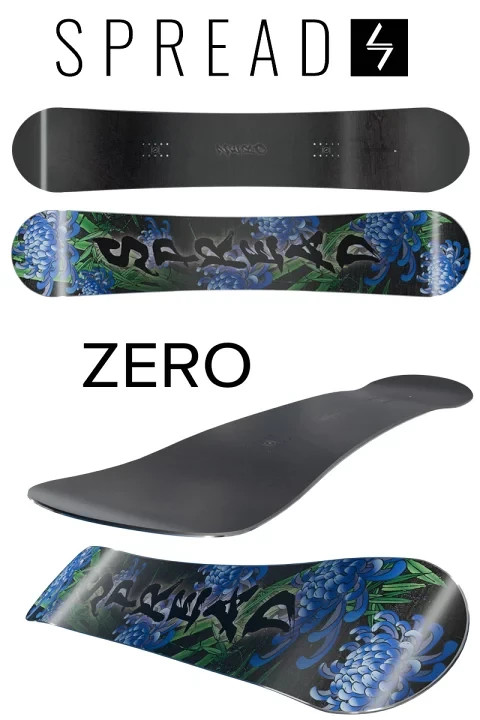 Spread Japanese Snowboard 25-26 - Model ZERO 152cm