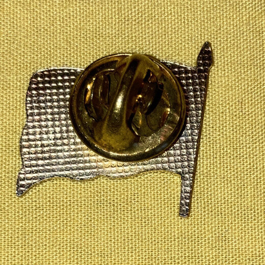 Vintage Delaware State Flag Tie Tac Lapel Pin