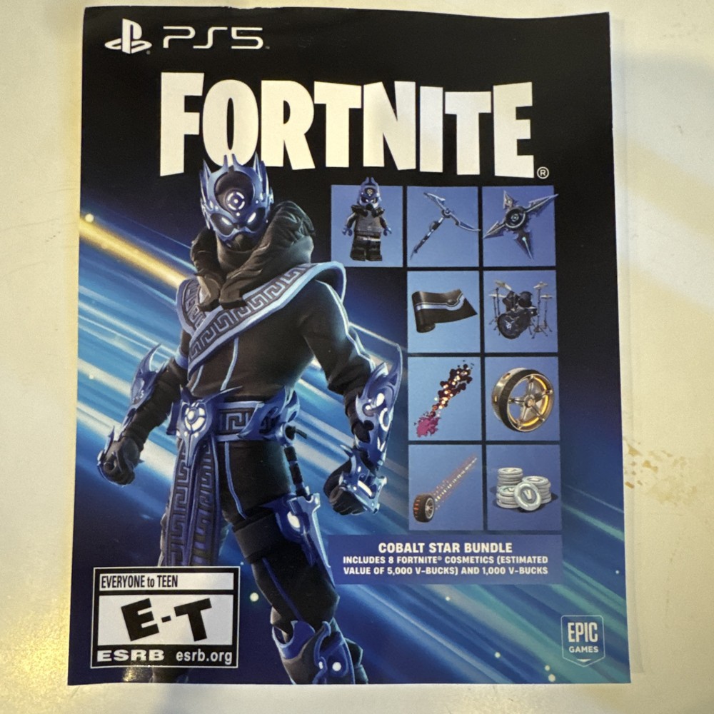 Fortnite DLC - Cobalt Star Bundle - PS5