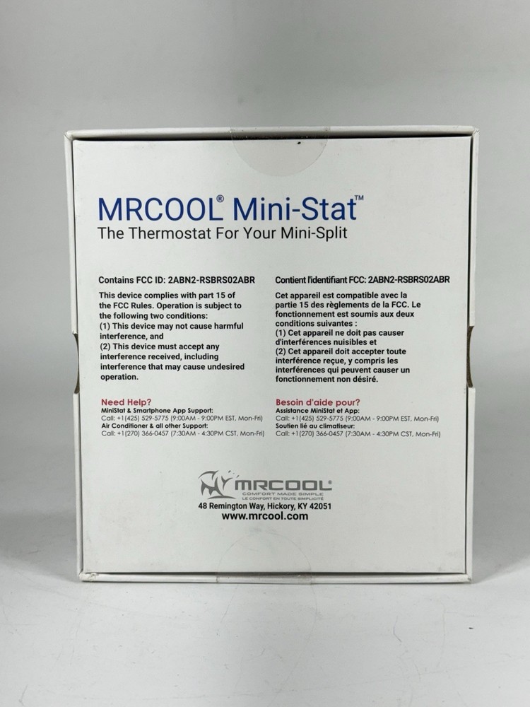 MRCOOL Mini-Stat Programmable WiFi Thermostat for Ductless Mini Split - SEALED