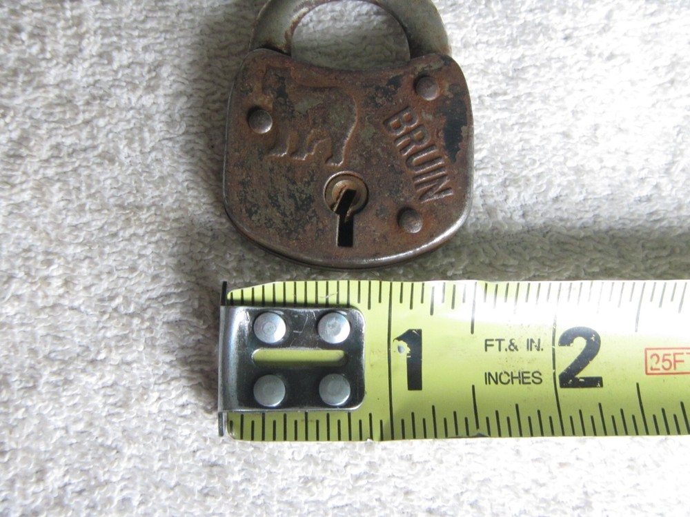 vintage Bruin eagle lock co padlock (No Key