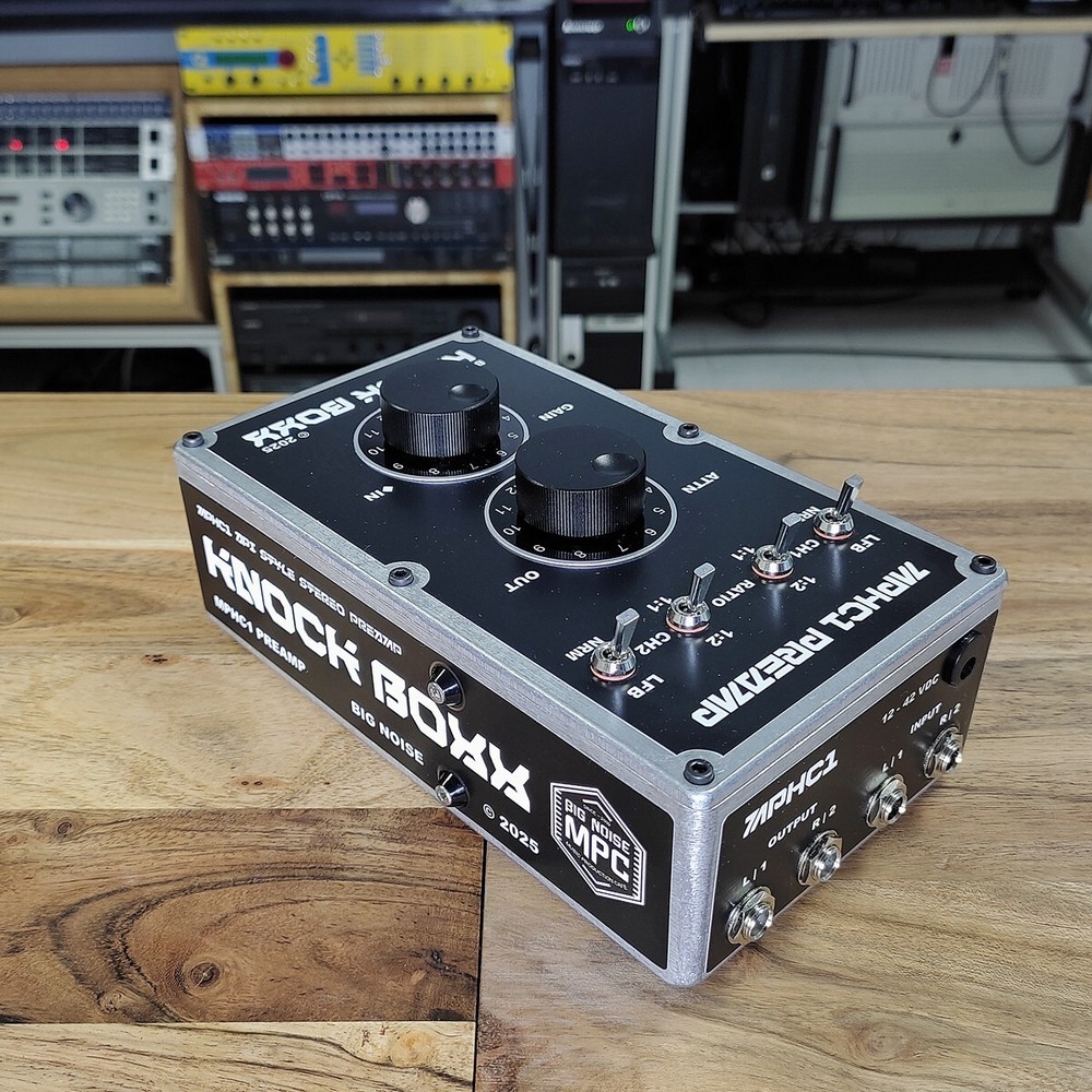 Knock-Boxx MPHC1 Stereo Pre-Amp with API Audio Transformers
