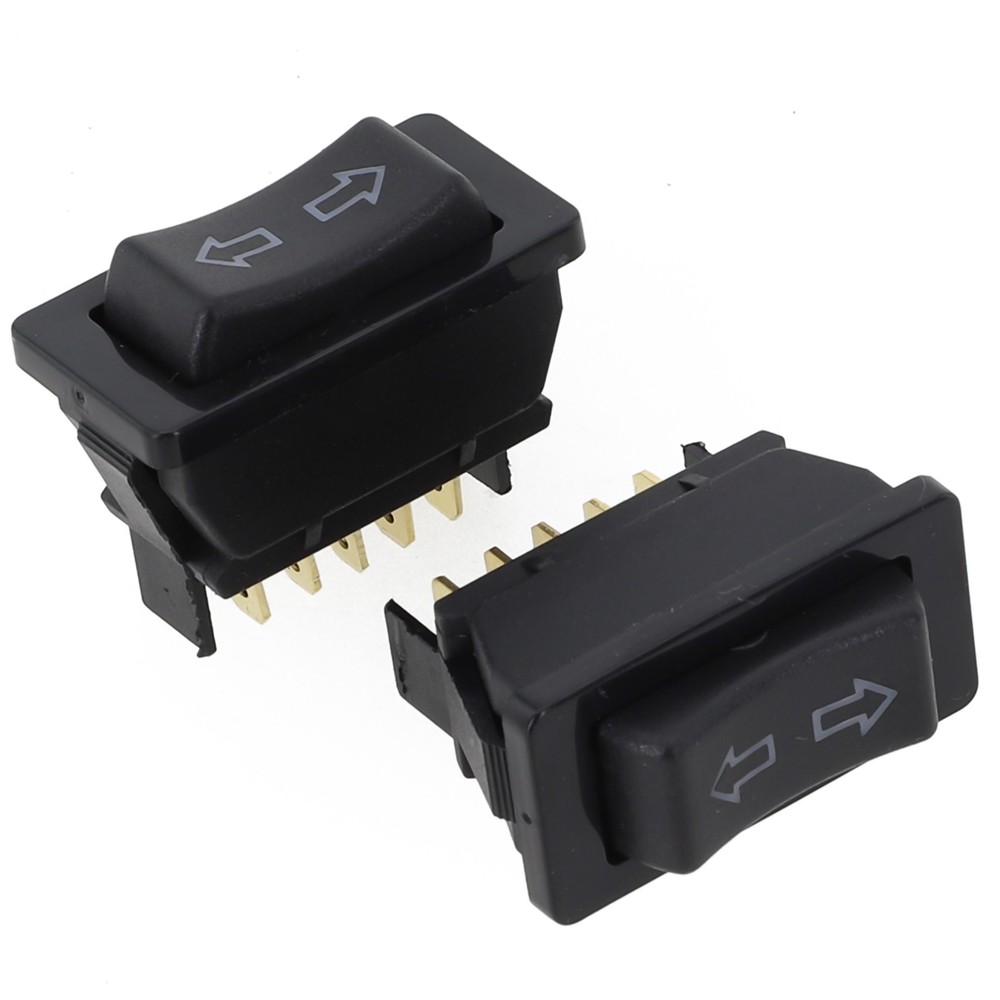 Auto Replacement-Parts Auto Power Switchs Car Tools 5 Pins Blue Light DC 12V 2PC