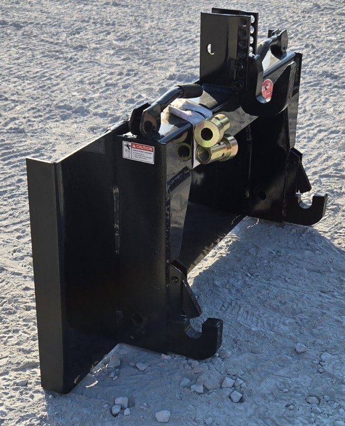 PROWorks Skid Steer Quick Attach to 3 Point CAT 1 Quick Hitch Adapter
