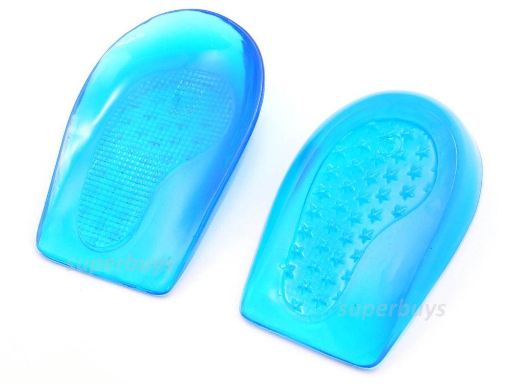 Large Angled Posture Correcting Feet Heel Roll Support Correction Gel Insole Cup