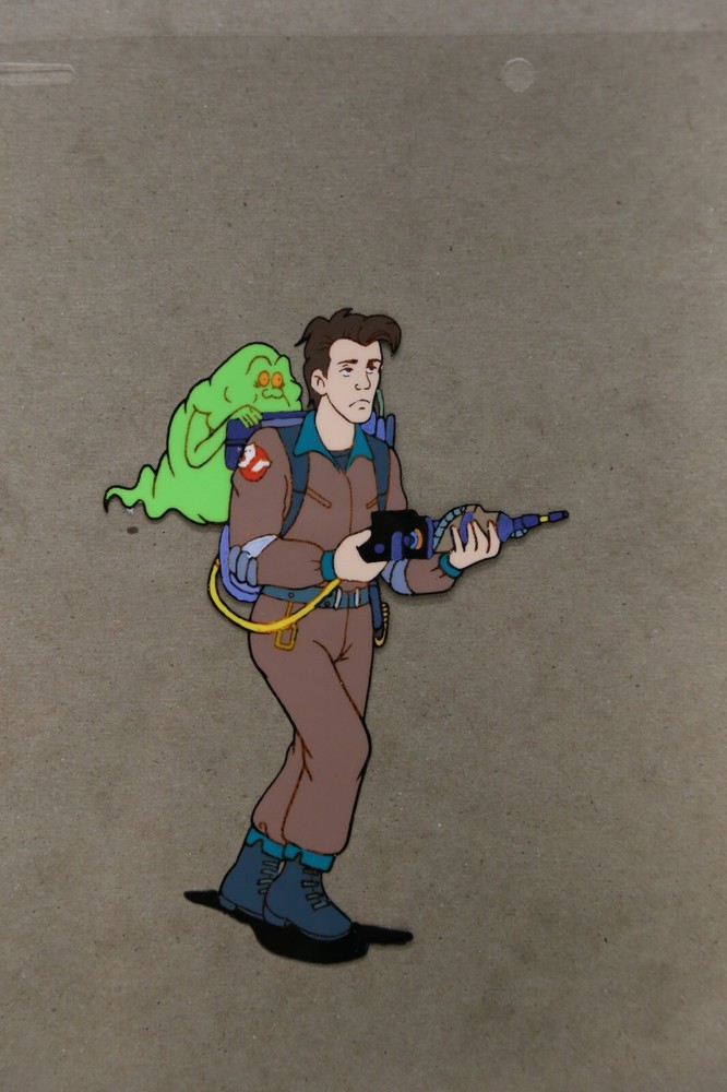 GhostBusters Original Production Drawing And Cel 62-33 Used Cond.