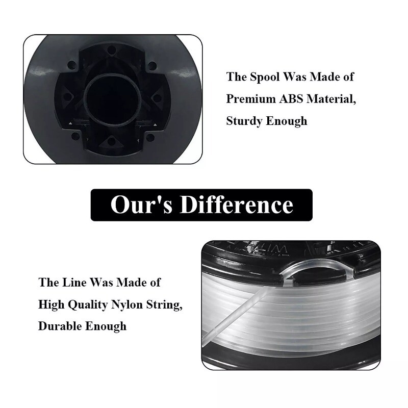 RS-136-BKP Trimmer Line Cap Spring Replacement Spool for Black & Decker ST4500