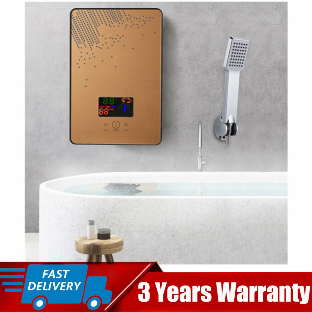 Instant Electric Tankless Hot Water Heater On Demand Whole House 110V 4500W New