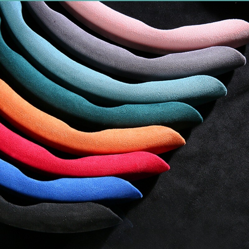 Universal Suede Antislip Steering Wheel Cover Protector Ultrathin