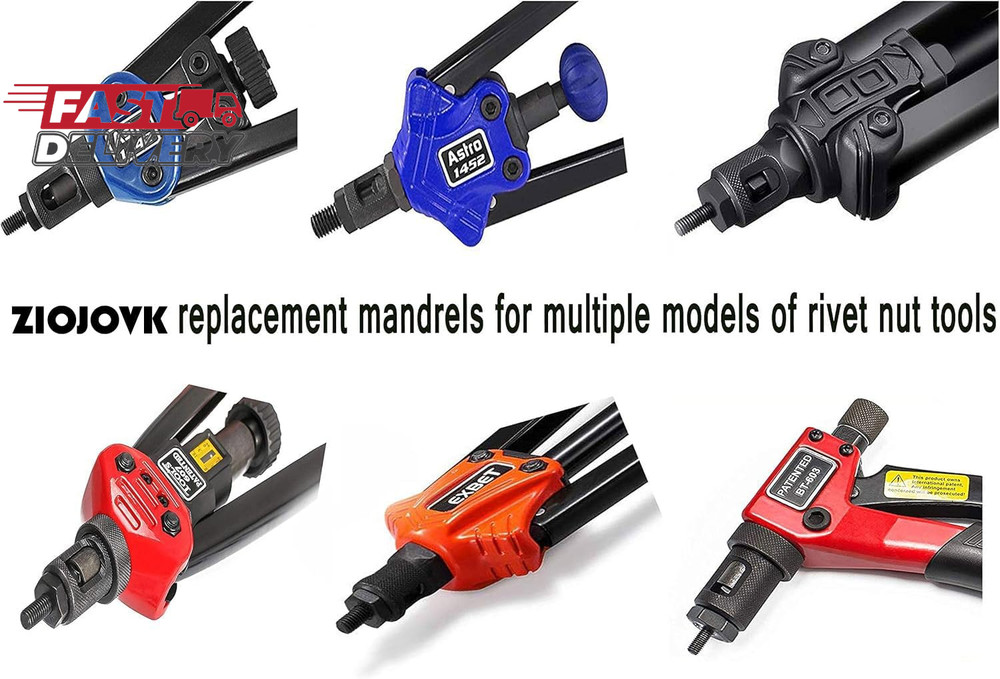 10-24 Rivet Nut Tool Tip, Replacement Mandrel