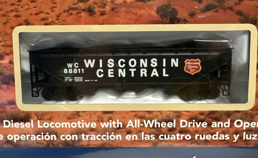 Bachmann HO Scale Rail Chief BNSF Train Set #00706