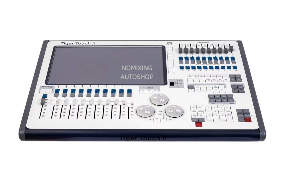 I7 CPU 12 DMX output 3pin Controller tiger touch II Pro show stage light /case.