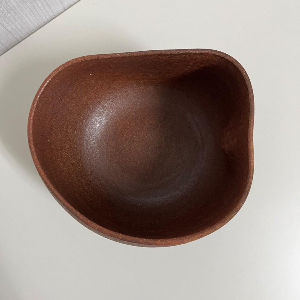 Tea Utensils brown retro swirl
