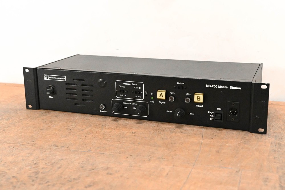Production Intercom MS-200 2-Channel Master Station (NO POWER SUPPLY) CG01CSV