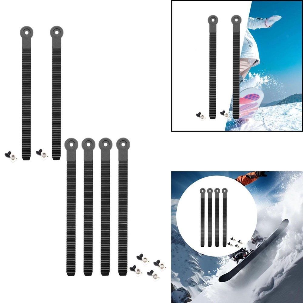 Snowboard Ankle Straps, Replacement, Easy Installation, Accessory Holder,