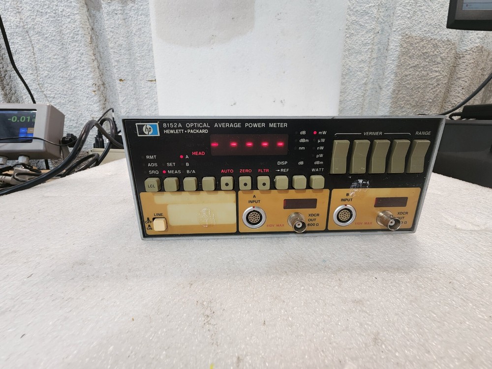 HP/Agilent 8152A Average Optical Power Meter
