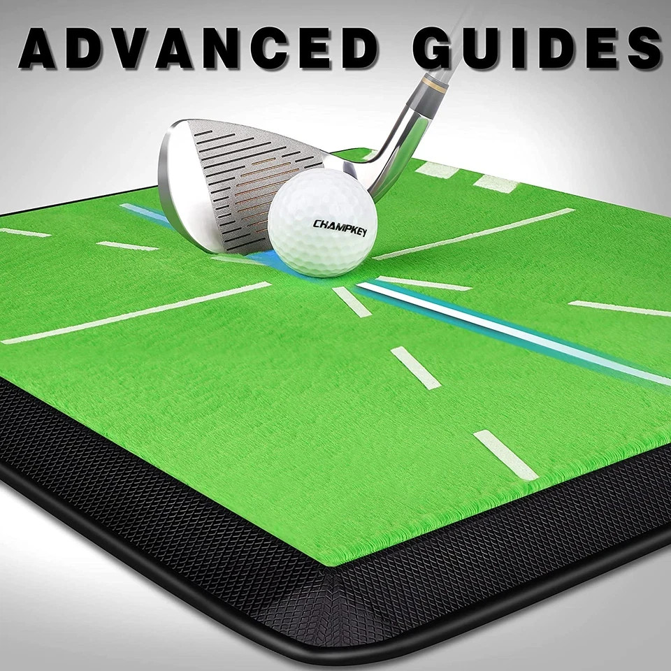 8" X 17" Premium Impact Golf Mat Upgraded Version | Path Feedback Golf Practice