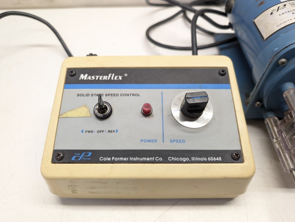 Cole-Parmer 7553-00 Masterflex Peristaltic Pump w/ Solid State Speed Control