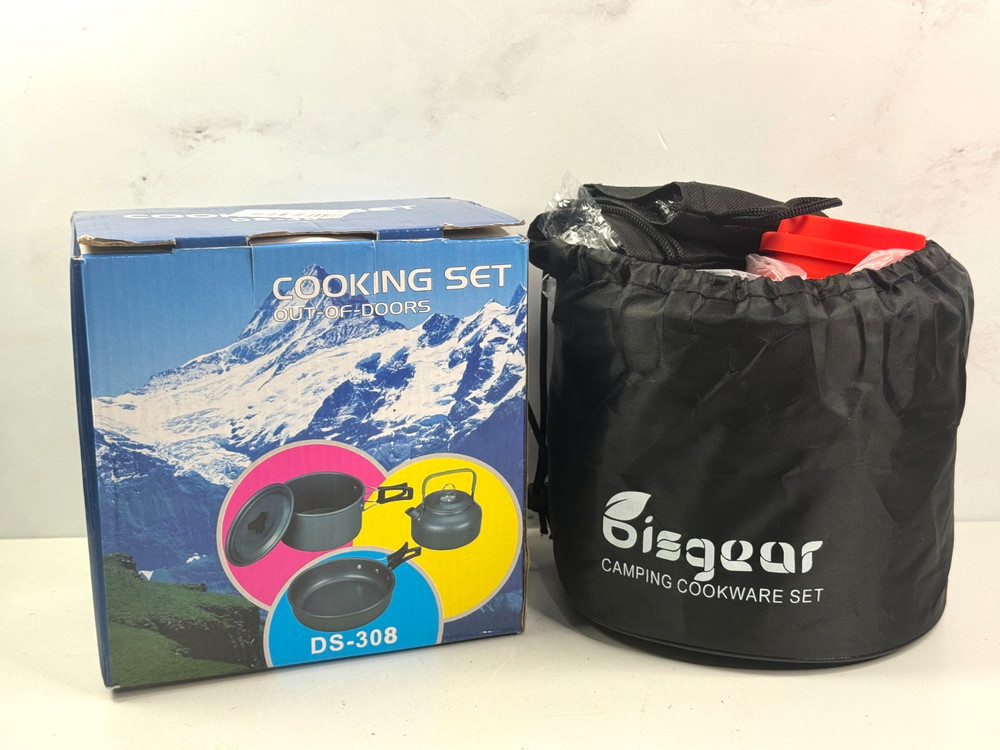 New/Open Box - Bisgear Cooking Camping Set