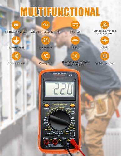 Digital Multimeter Tester Portable Multimeter Multi Testers Standard Version