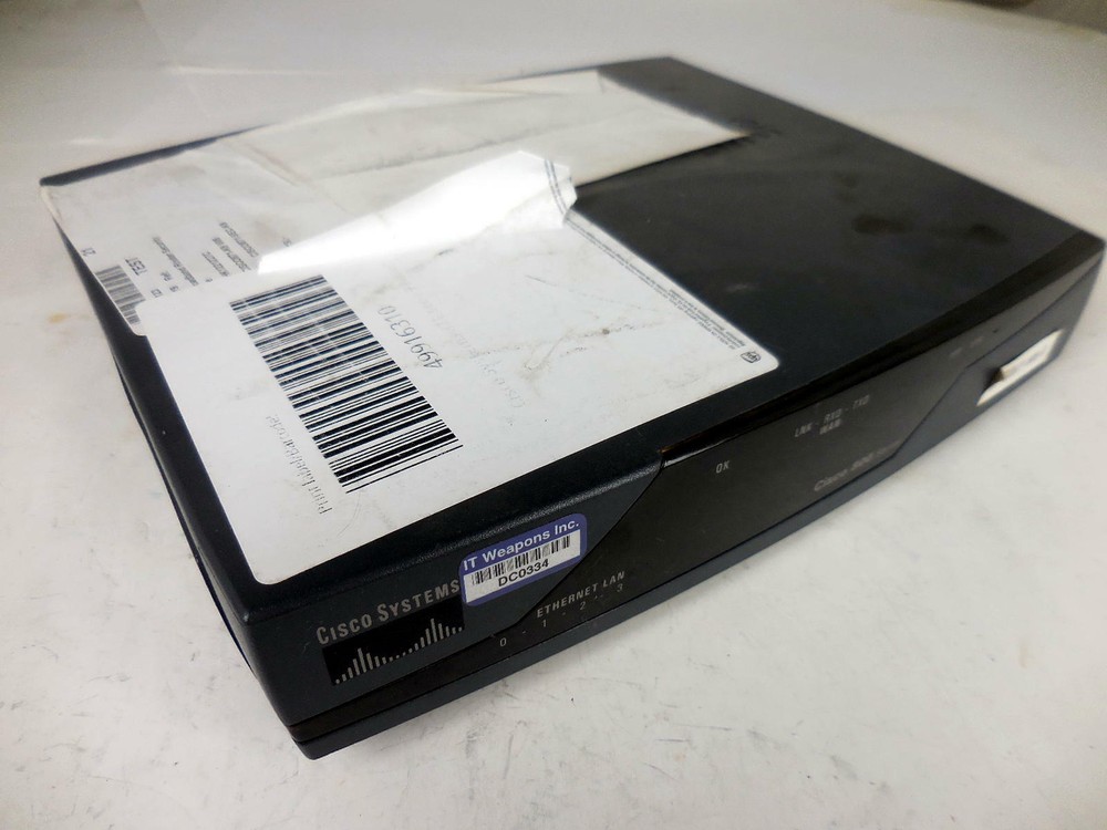 Cisco 800 Series Router AS-IS #7m0