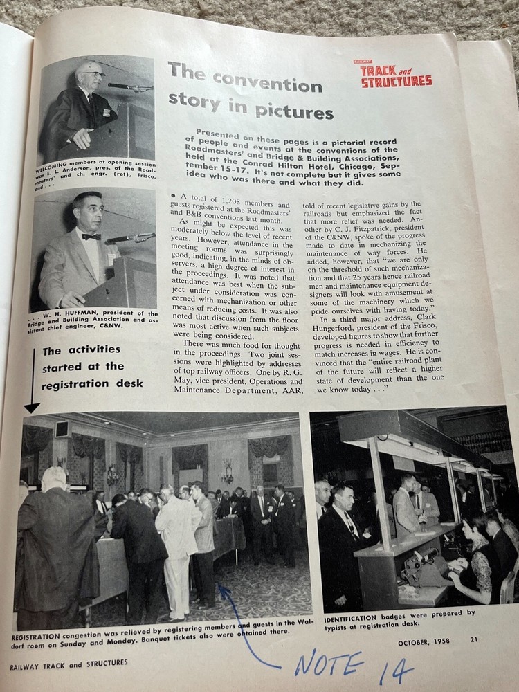 Railway Track and Structures - October 1958