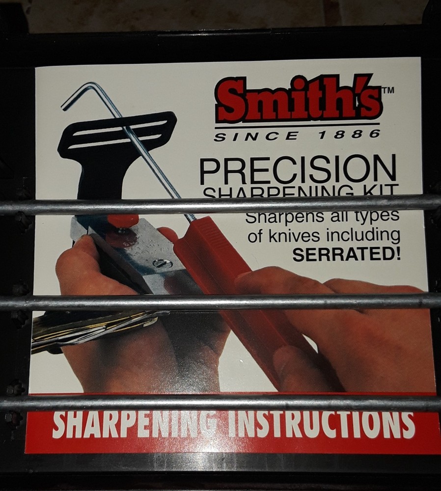 Smiths Professional Knife Sharpening Kit w/ Hardshell Case- New