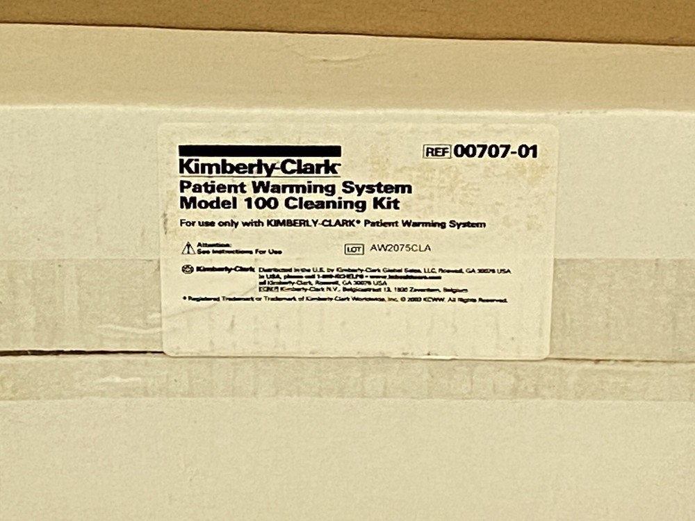 Kimberly Clark Patient Warming System Cleaning Kit Model 100 REF 00707-01