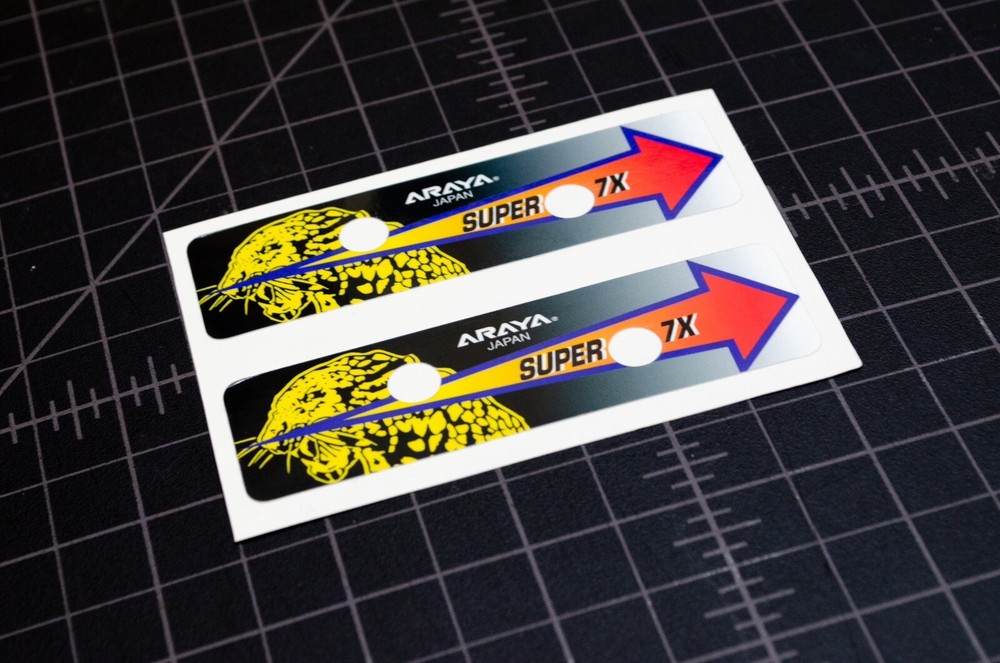Araya Super 7x Hoop Decals (36H)