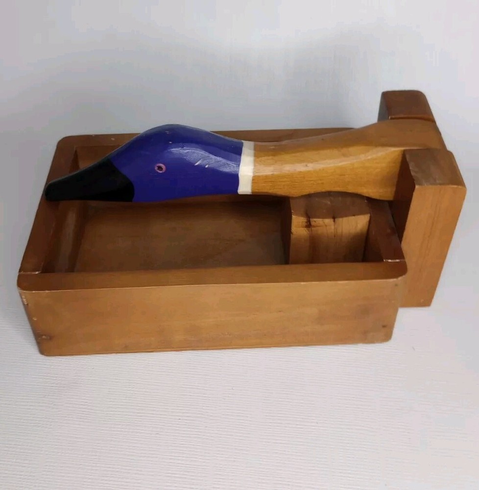 Wood Duck Nutcracker Tray 10"×6"