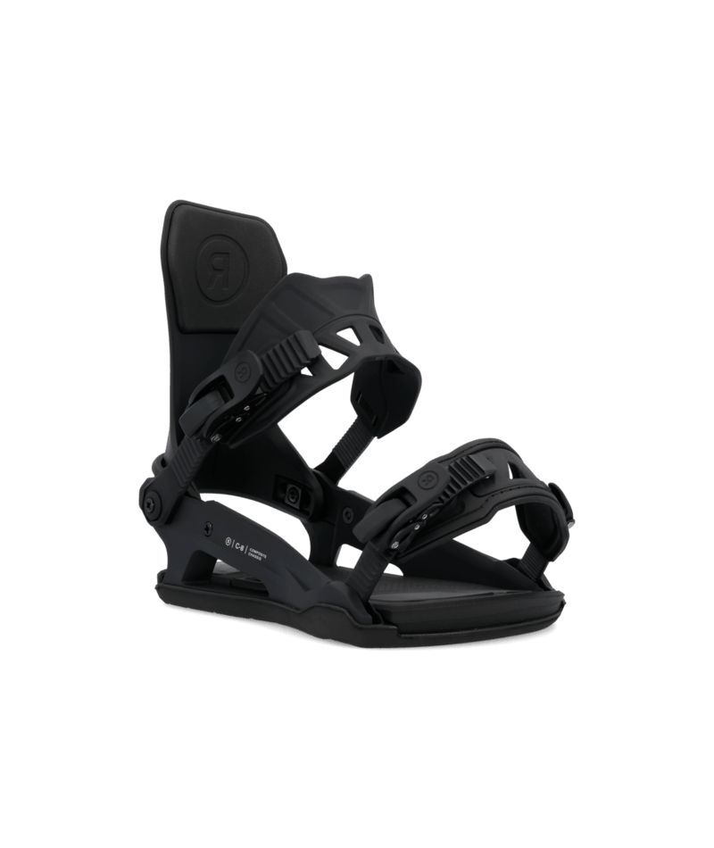 Ride C-8 Unisex Snowboard Bindings, Black, Large MY25