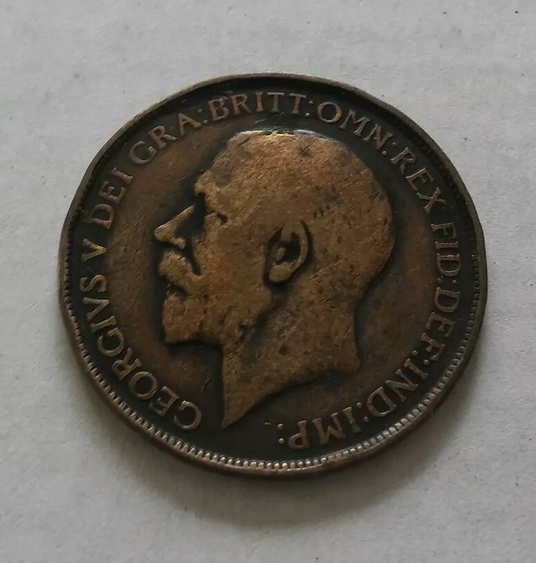 1912 Great Britian One Penny