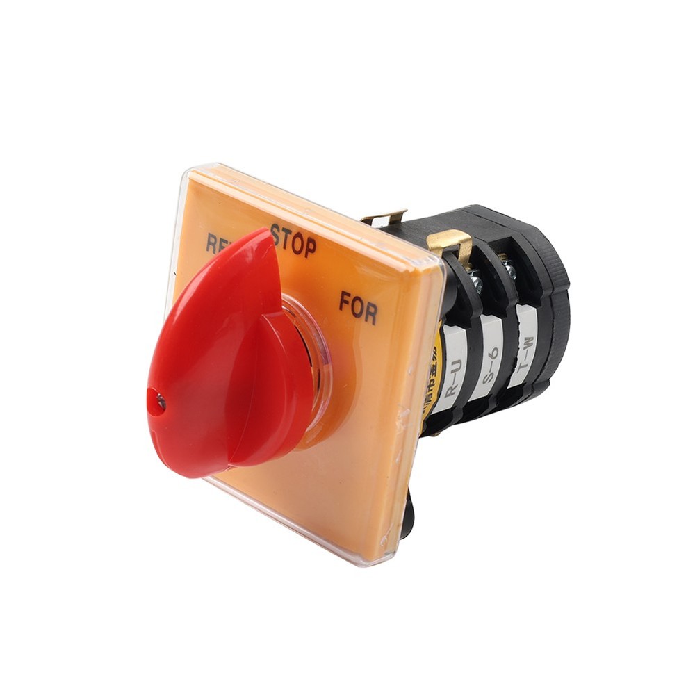 Forward Reverse 3 Phase Motor Mill Switch 3-Section Switch For Milling Machine