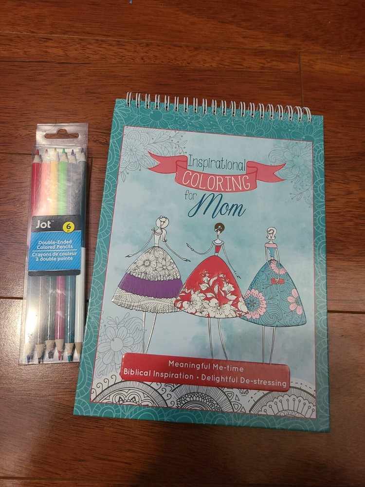 Inspirational Coloring Book For Moms