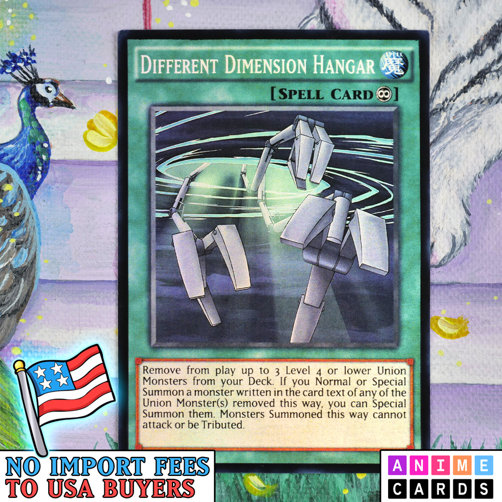 Different Dimension Hangar ANIME EFFECT HOLO card